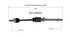 NCV49002 by GSP AUTO PARTS NORTH AMERICA INC - NEW CV Axle