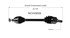 NCV49009 by GSP AUTO PARTS NORTH AMERICA INC - NEW CV Axle