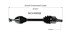 NCV49008 by GSP AUTO PARTS NORTH AMERICA INC - NEW CV Axle