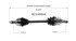 NCV49504 by GSP AUTO PARTS NORTH AMERICA INC - NEW CV AXLE