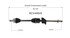 NCV49505 by GSP AUTO PARTS NORTH AMERICA INC - NEW CV AXLE