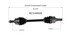 NCV49508 by GSP AUTO PARTS NORTH AMERICA INC - NEW CV AXLE