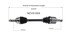 NCV51004 by GSP AUTO PARTS NORTH AMERICA INC - New CV Axle