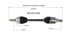 NCV51005 by GSP AUTO PARTS NORTH AMERICA INC - NEW CV Axle