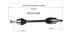 NCV51006 by GSP AUTO PARTS NORTH AMERICA INC - NEW CV Axle