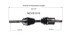 NCV51015 by GSP AUTO PARTS NORTH AMERICA INC - NEW CV AXLE