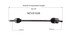 NCV51028 by GSP AUTO PARTS NORTH AMERICA INC - NEW CV AXLE