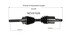 NCV51029 by GSP AUTO PARTS NORTH AMERICA INC - NEW CV AXLE