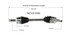 NCV51050 by GSP AUTO PARTS NORTH AMERICA INC - NEW CV AXLE