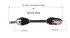 NCV51055 by GSP AUTO PARTS NORTH AMERICA INC - NEW CV AXLE