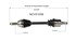 NCV51058 by GSP AUTO PARTS NORTH AMERICA INC - NEW CV AXLE