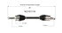 NCV51116 by GSP AUTO PARTS NORTH AMERICA INC - NEW CV AXLE