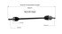 NCV51502 by GSP AUTO PARTS NORTH AMERICA INC - NEW CV AXLE