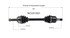 NCV51501 by GSP AUTO PARTS NORTH AMERICA INC - CV AXLE