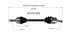 NCV51505 by GSP AUTO PARTS NORTH AMERICA INC - CV AXLE