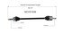 NCV51506 by GSP AUTO PARTS NORTH AMERICA INC - CV AXLE