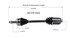 NCV51522 by GSP AUTO PARTS NORTH AMERICA INC - NEW CV AXLE