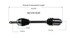 NCV51530 by GSP AUTO PARTS NORTH AMERICA INC - NEW CV AXLE