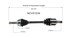 NCV51534 by GSP AUTO PARTS NORTH AMERICA INC - NEW CV AXLE