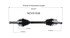 NCV51536 by GSP AUTO PARTS NORTH AMERICA INC - CV AXLE