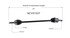 NCV51537 by GSP AUTO PARTS NORTH AMERICA INC - CV Axle Shaft Assembly