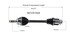 NCV51544 by GSP AUTO PARTS NORTH AMERICA INC - NEW CV AXLE