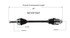 NCV51547 by GSP AUTO PARTS NORTH AMERICA INC - NEW CV AXLE