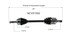 NCV51552 by GSP AUTO PARTS NORTH AMERICA INC - NEW CV AXLE