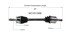 NCV51588 by GSP AUTO PARTS NORTH AMERICA INC - NEW CV AXLE