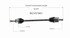 NCV51901 by GSP AUTO PARTS NORTH AMERICA INC - NEW CV AXLE