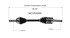 NCV53000 by GSP AUTO PARTS NORTH AMERICA INC - New CV Axle