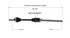 NCV53001 by GSP AUTO PARTS NORTH AMERICA INC - New CV Axle