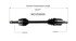 NCV53005 by GSP AUTO PARTS NORTH AMERICA INC - NEW CV AXLE