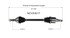 NCV53017 by GSP AUTO PARTS NORTH AMERICA INC - NEW CV Axle