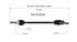 NCV53020 by GSP AUTO PARTS NORTH AMERICA INC - NEW CV Axle