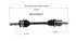 NCV53021 by GSP AUTO PARTS NORTH AMERICA INC - CV AXLE