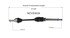 NCV53034 by GSP AUTO PARTS NORTH AMERICA INC - NEW CV Axle