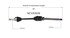 NCV53039 by GSP AUTO PARTS NORTH AMERICA INC - NEW CV Axle