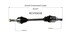 NCV53038 by GSP AUTO PARTS NORTH AMERICA INC - NEW CV Axle