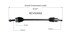 NCV53052 by GSP AUTO PARTS NORTH AMERICA INC - NEW CV Axle