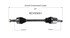 NCV53051 by GSP AUTO PARTS NORTH AMERICA INC - NEW CV Axle