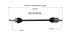 NCV53054 by GSP AUTO PARTS NORTH AMERICA INC - NEW CV AXLE