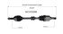 NCV53086 by GSP AUTO PARTS NORTH AMERICA INC - New CV Axle