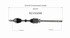 NCV53096 by GSP AUTO PARTS NORTH AMERICA INC - GSP CV Axle