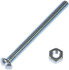 784-614 by DORMAN - Stove Bolt With Nuts - 1/4-20 x 3 In.