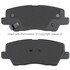 1003-1839C by MPA ELECTRICAL - Quality-Built Disc Brake Pad Set - Black Series, Ceramic, with Hardware