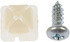 785-112 by DORMAN - License Plate Fasteners- No. 8 x 1/2 In.