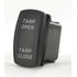 VRN-TP-1 by APSCO - Rocker Switch - Electric, Tarp Open/Close (Backlit), 20 AMP at 12V DC