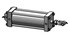 C-6023-PK by APSCO - Hydraulic Cylinder - Tailgate Latch, 3.5" Bore x 8" Stroke, Double Acting