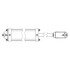 C-6096-PK by APSCO - Hydraulic Cylinder - Tailgate Latch, 3.5" Bore x 8" Stroke, Double Acting